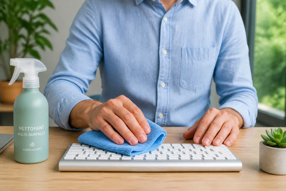 fiche technique nettoyage bureau