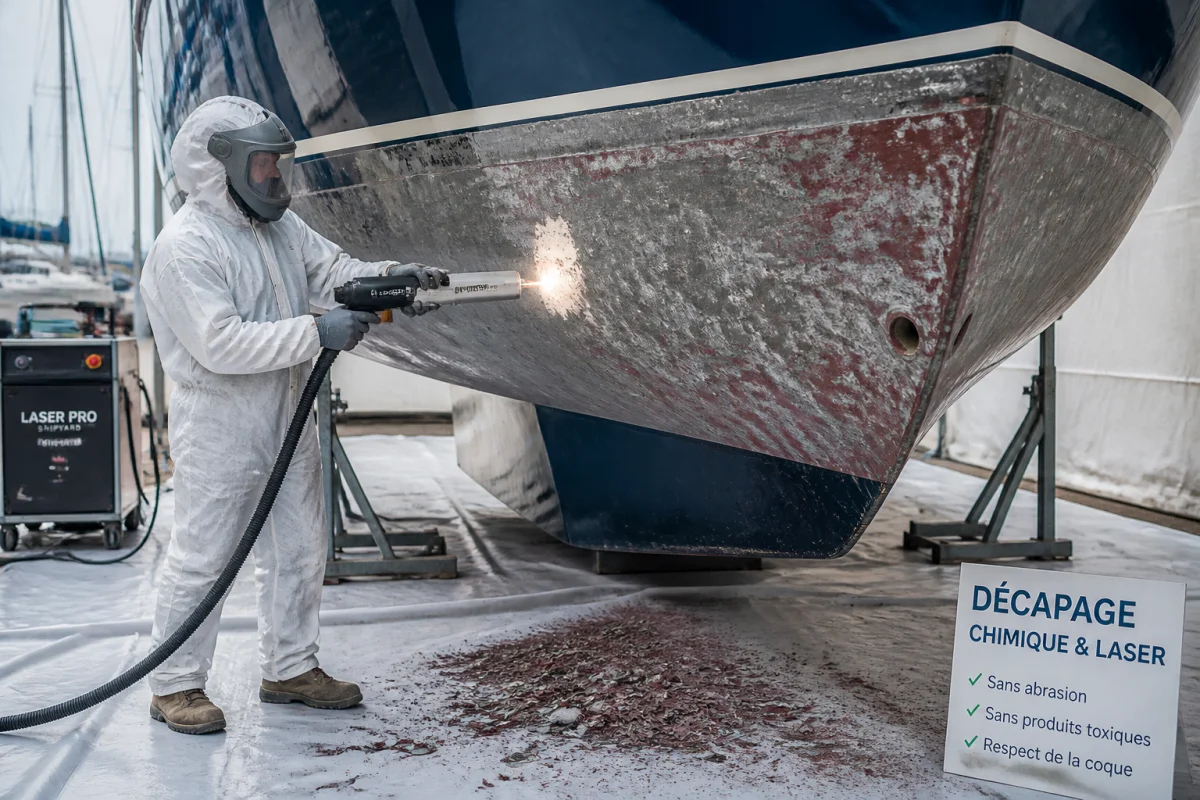 tarif décapage antifouling