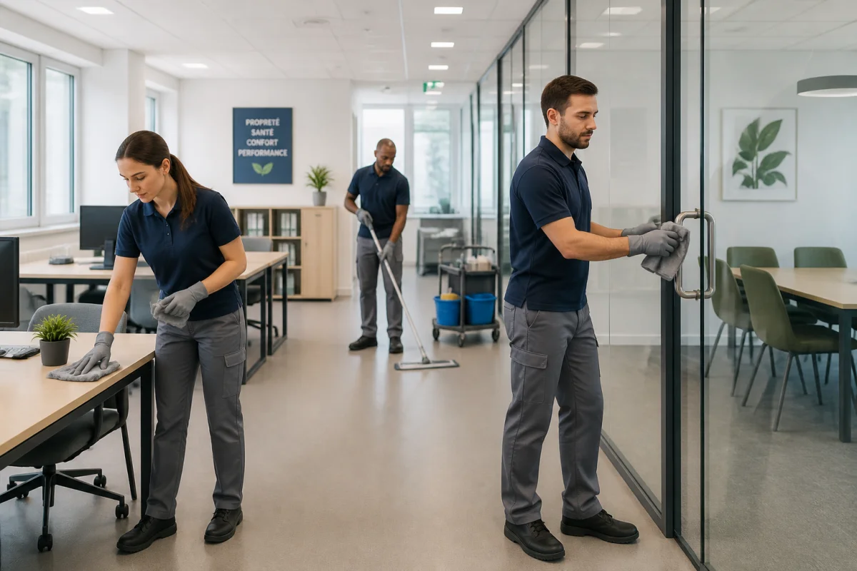 Nettoyage bureau entreprise pour des locaux sains et bien organisés